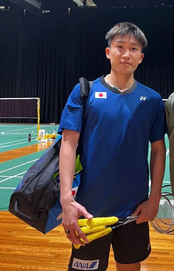 YONEXヨネックス日本代表選手支給品 桃田賢斗NTT練習ウェア15027