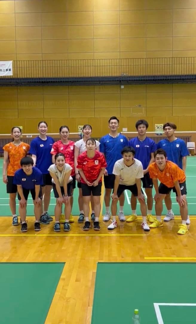 YONEXヨネックス日本代表選手支給品 桃田賢斗NTT練習ウェア15027