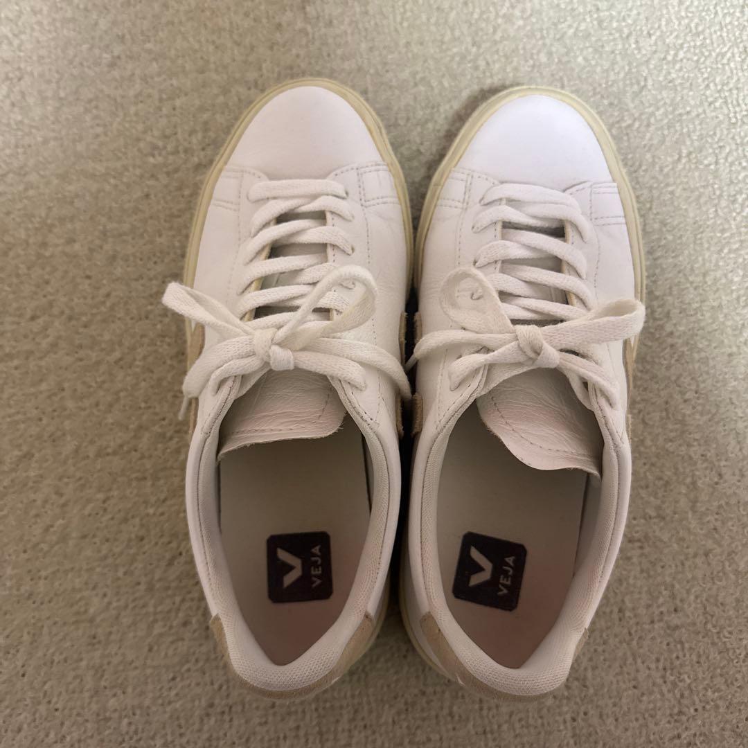 VEJA CampoEXTRA-WHITE_ALMONDスニーカー