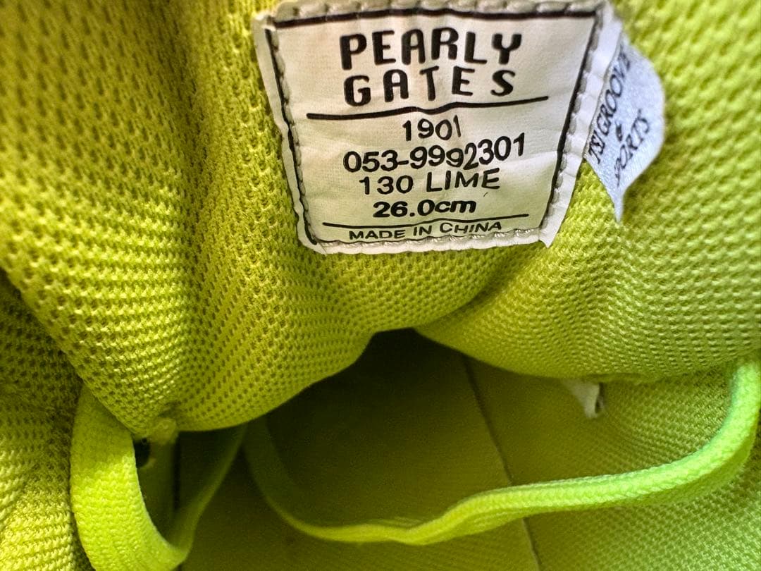 PEARLY GATES　ハイカットゴルフシューズ 　26.0cm