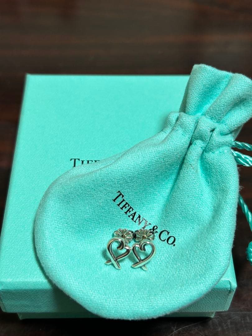 Tiffany & Co. ハート型シルバーピアス