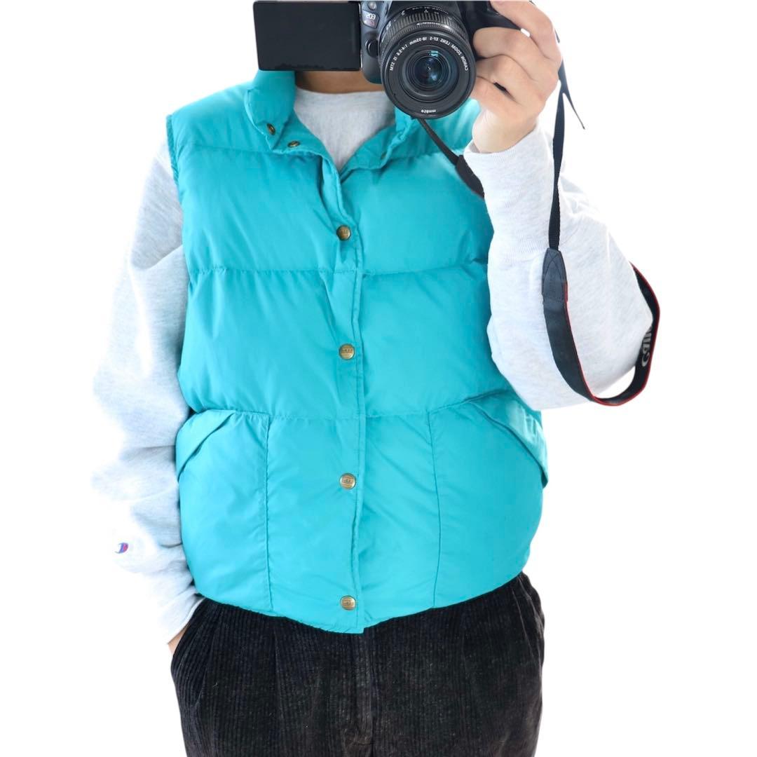 激レアカラー USA製 80s L.L. Bean エルエルビーン ダウンベスト