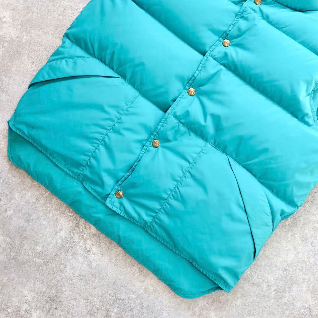 激レアカラー USA製 80s L.L. Bean エルエルビーン ダウンベスト