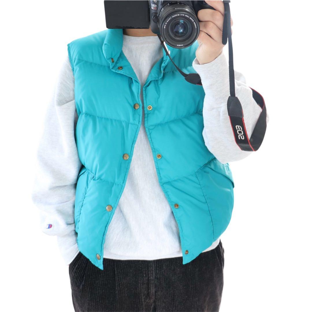 激レアカラー USA製 80s L.L. Bean エルエルビーン ダウンベスト