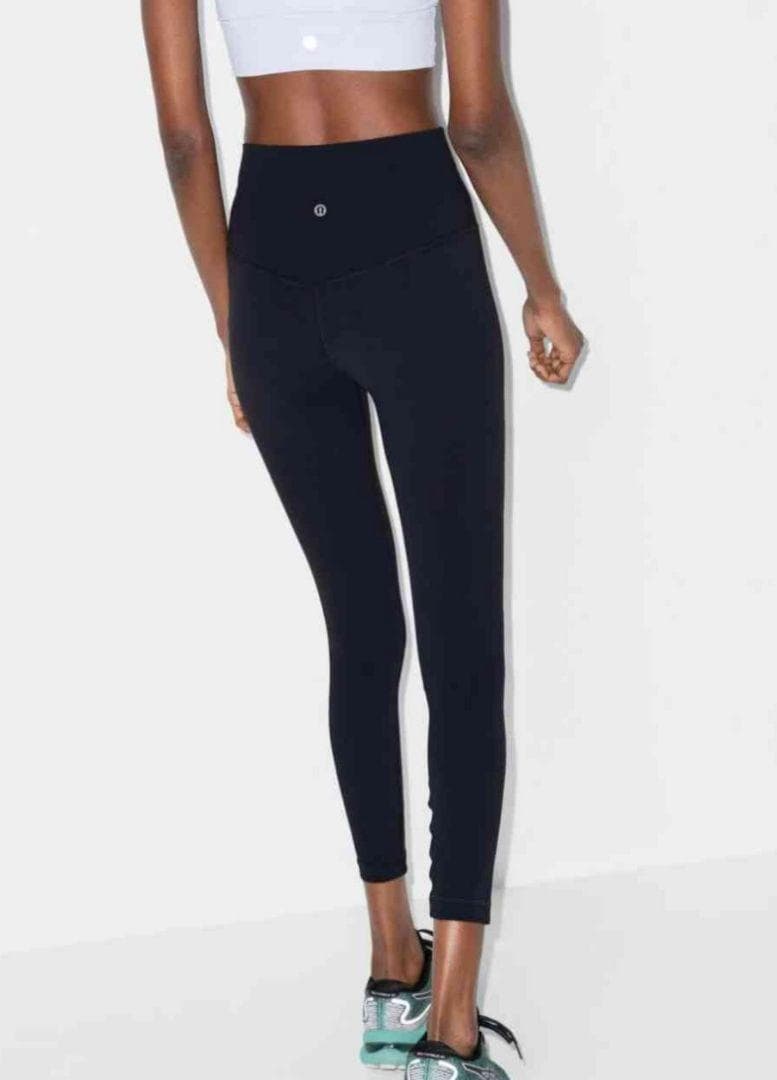 グローバルサイズ 6 黒 LW5CT3S 新品 ルルレモン アライン レギンス