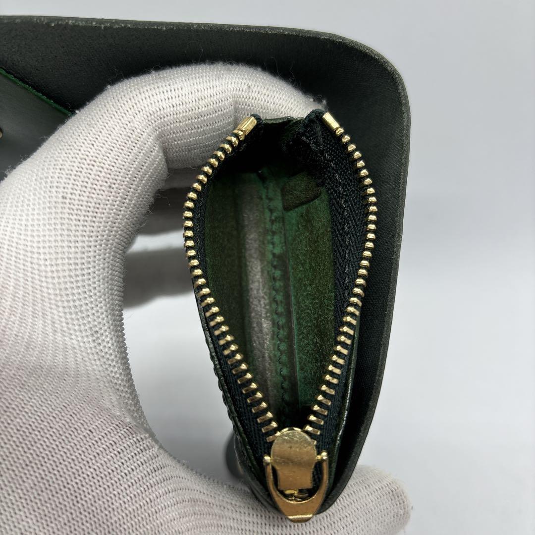 MOKU　SAKU　Ver.3　小さく薄い財布　ノブレッサ　グリーン