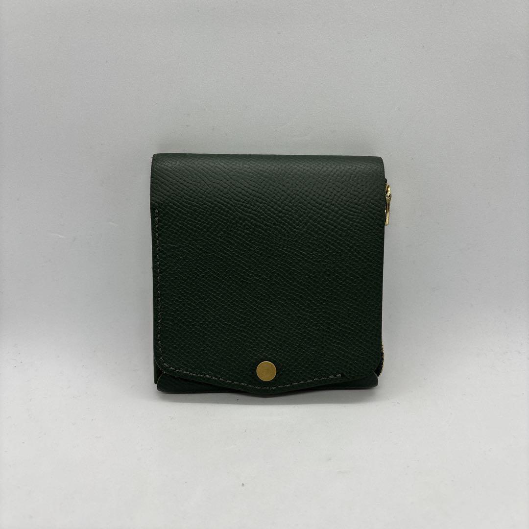 MOKU　SAKU　Ver.3　小さく薄い財布　ノブレッサ　グリーン