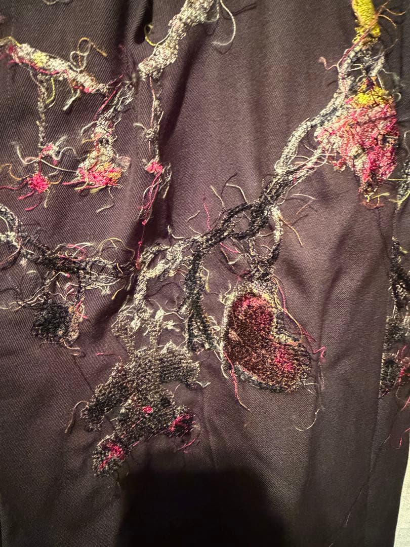 doublet 25AW Embroidered Chain チャコール パンツ