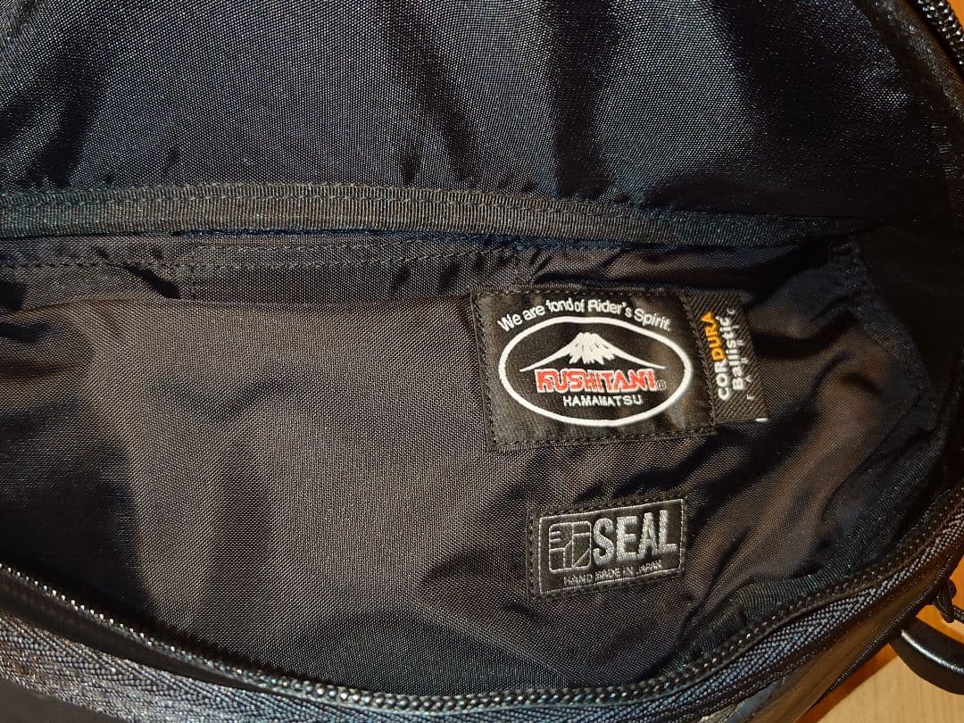 ［Yuki Nakano］seal クシタニコラボ　ウエストバッグ　防水