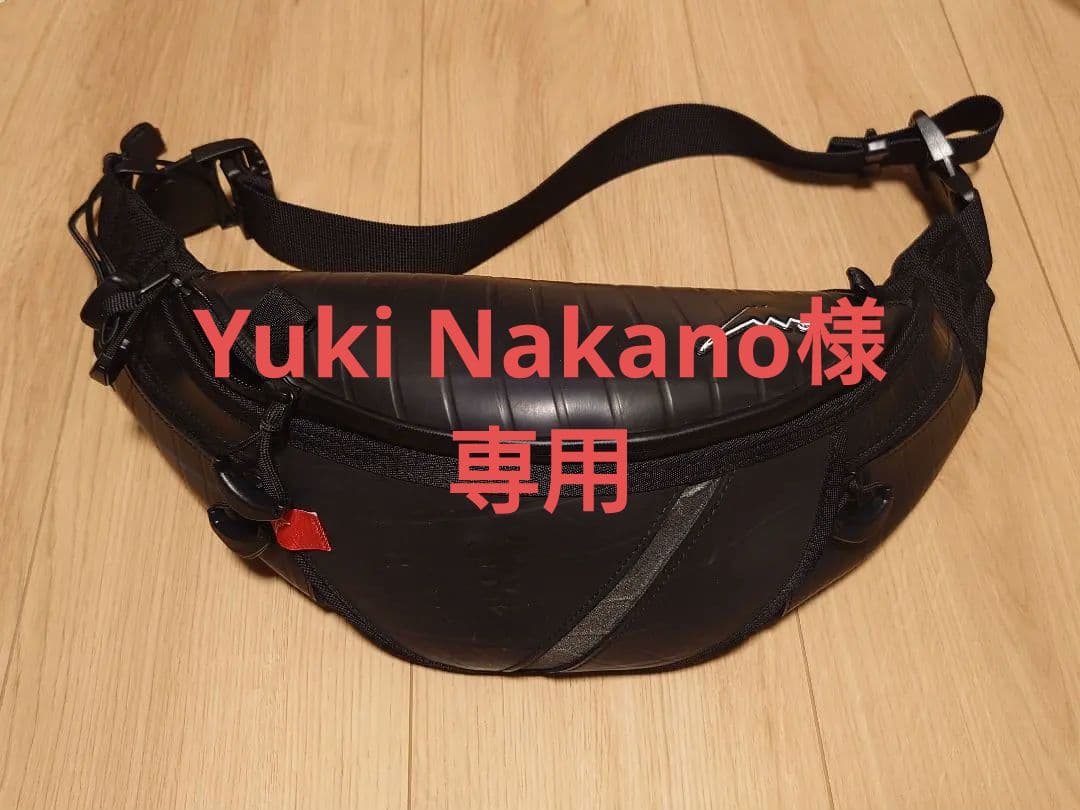 ［Yuki Nakano］seal クシタニコラボ　ウエストバッグ　防水