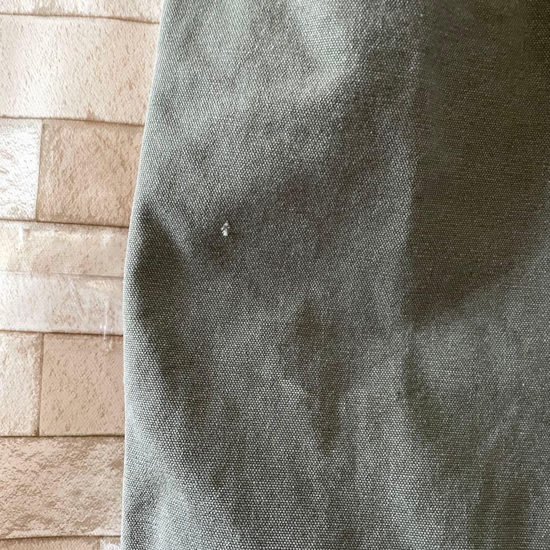 カーハート ペインターパンツ ダック地 革パッチ カーキ 42×32