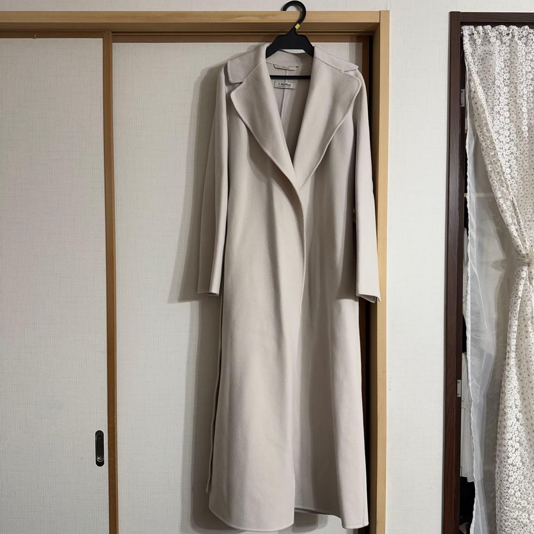 S MAX MARA ウールコート Poldo オフホワイト/Milk 36