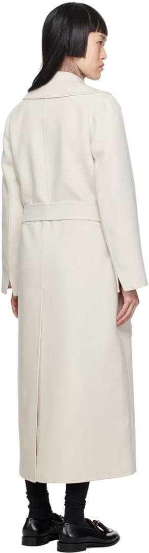 S MAX MARA ウールコート Poldo オフホワイト/Milk 36