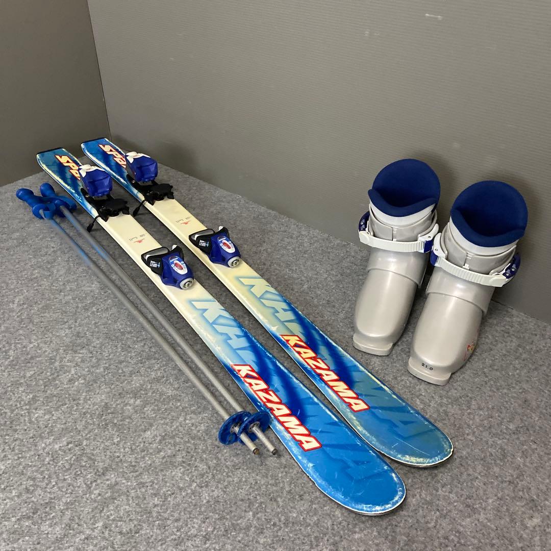 ★メンテナンス済 子供スキーセット　身長120~130cm前後のお子様向け