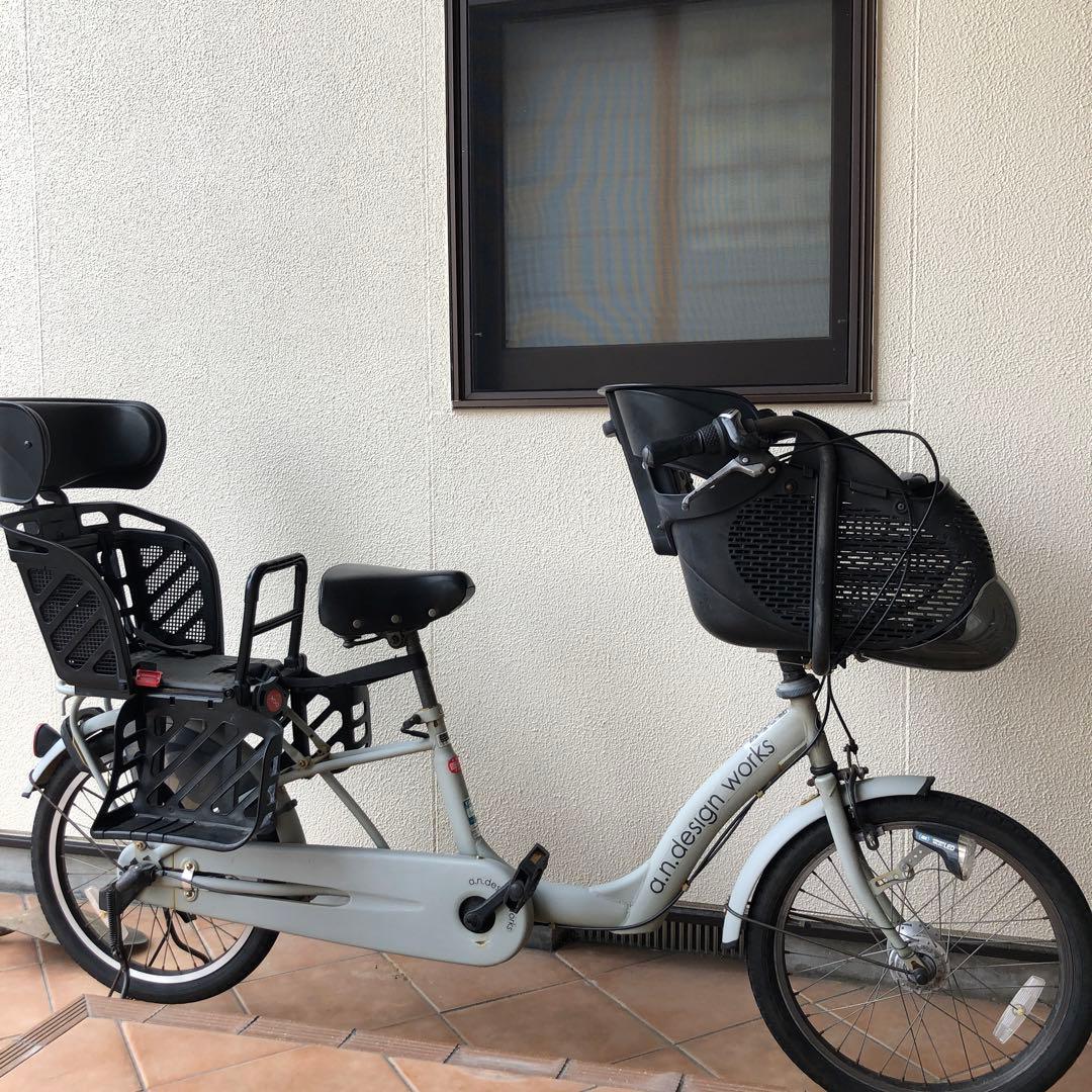 直接引取りのみ　3人乗り　自転車　20インチ　3段変速