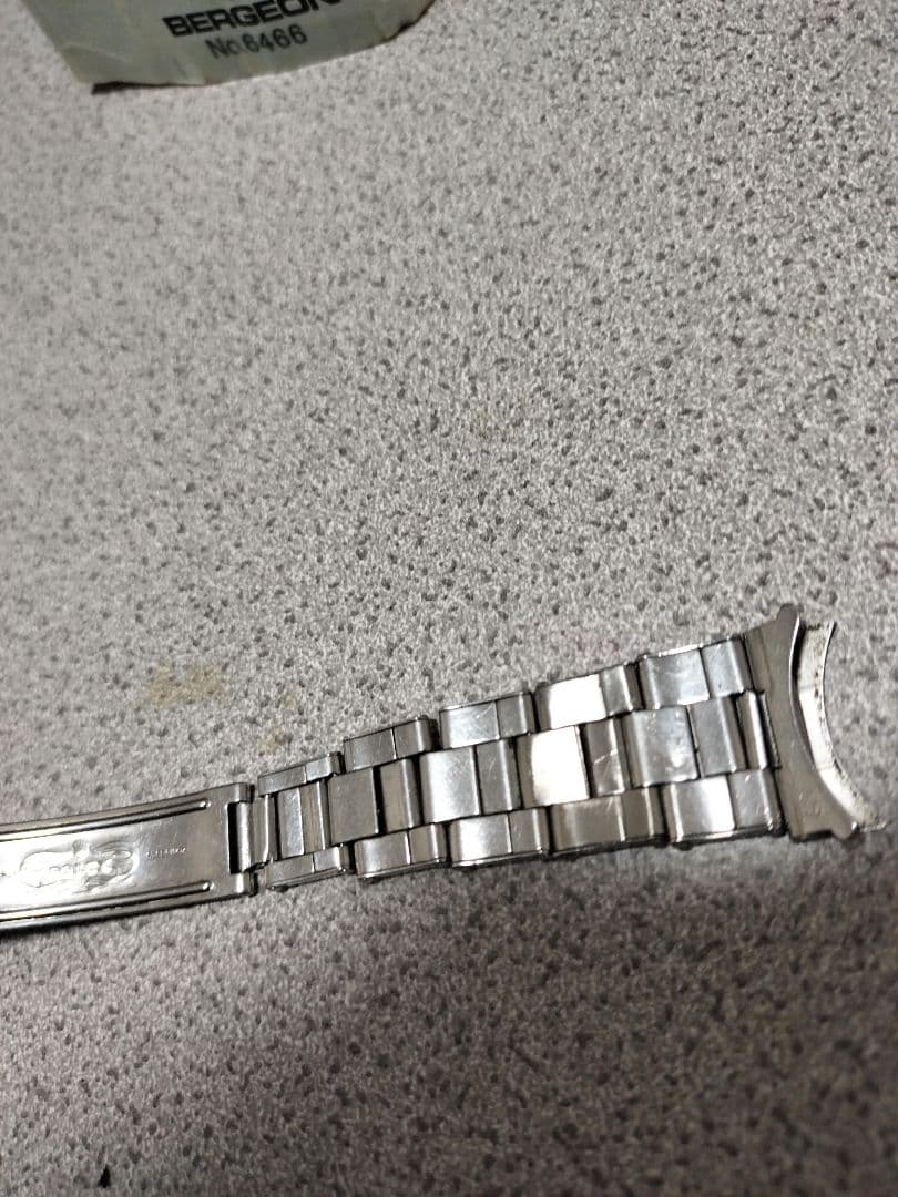 n*p様 ROLEX リベットブレス　 王冠飛び出しタイプ ヴィンテージ ラグ幅