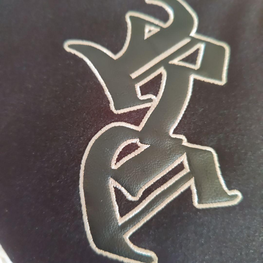 新作BIackletterスタジャン　黒　M 13200円