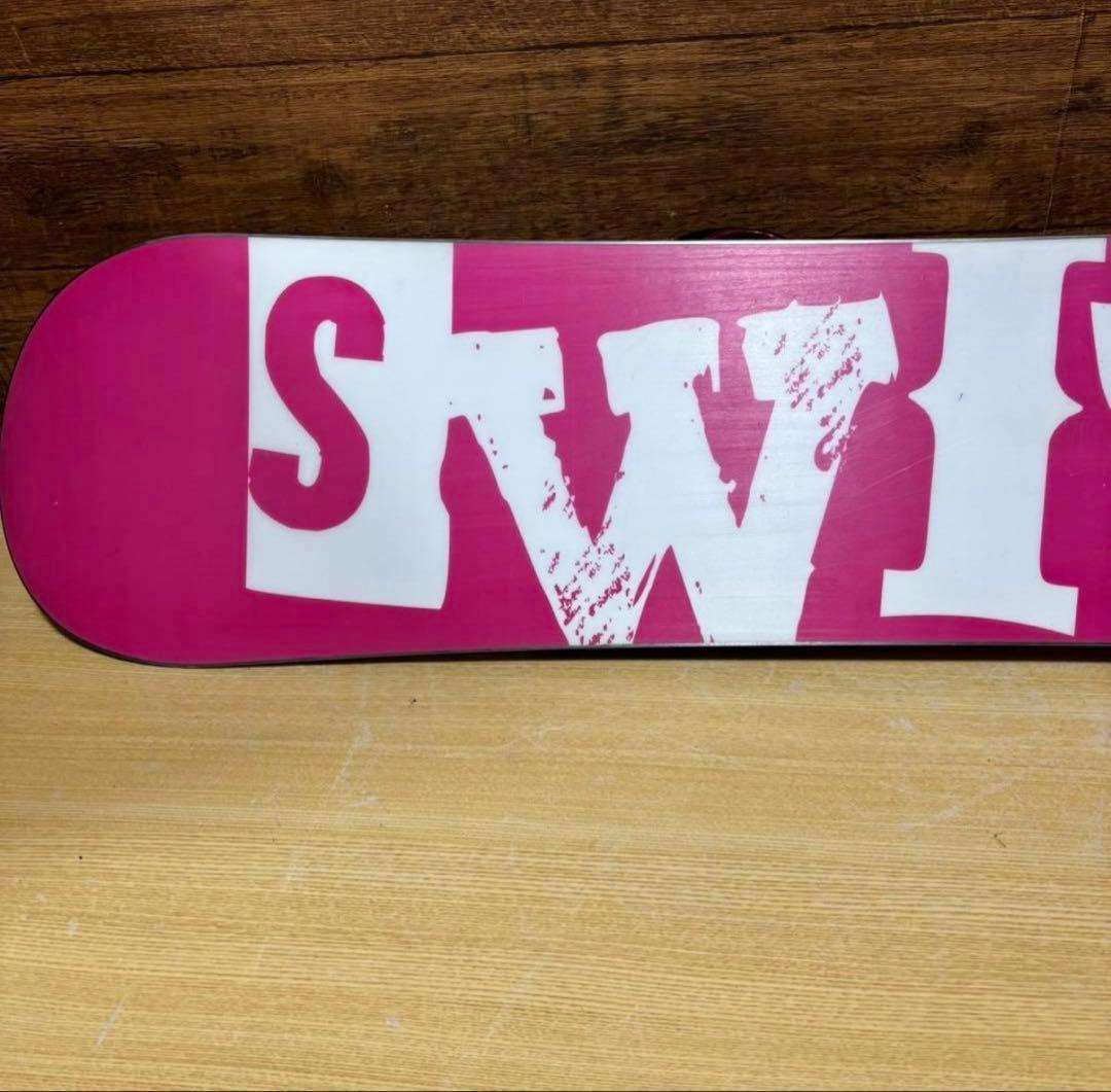 SWIVEL 初心者オススメ　レディース スノーボード 3点セット　メンテ済み