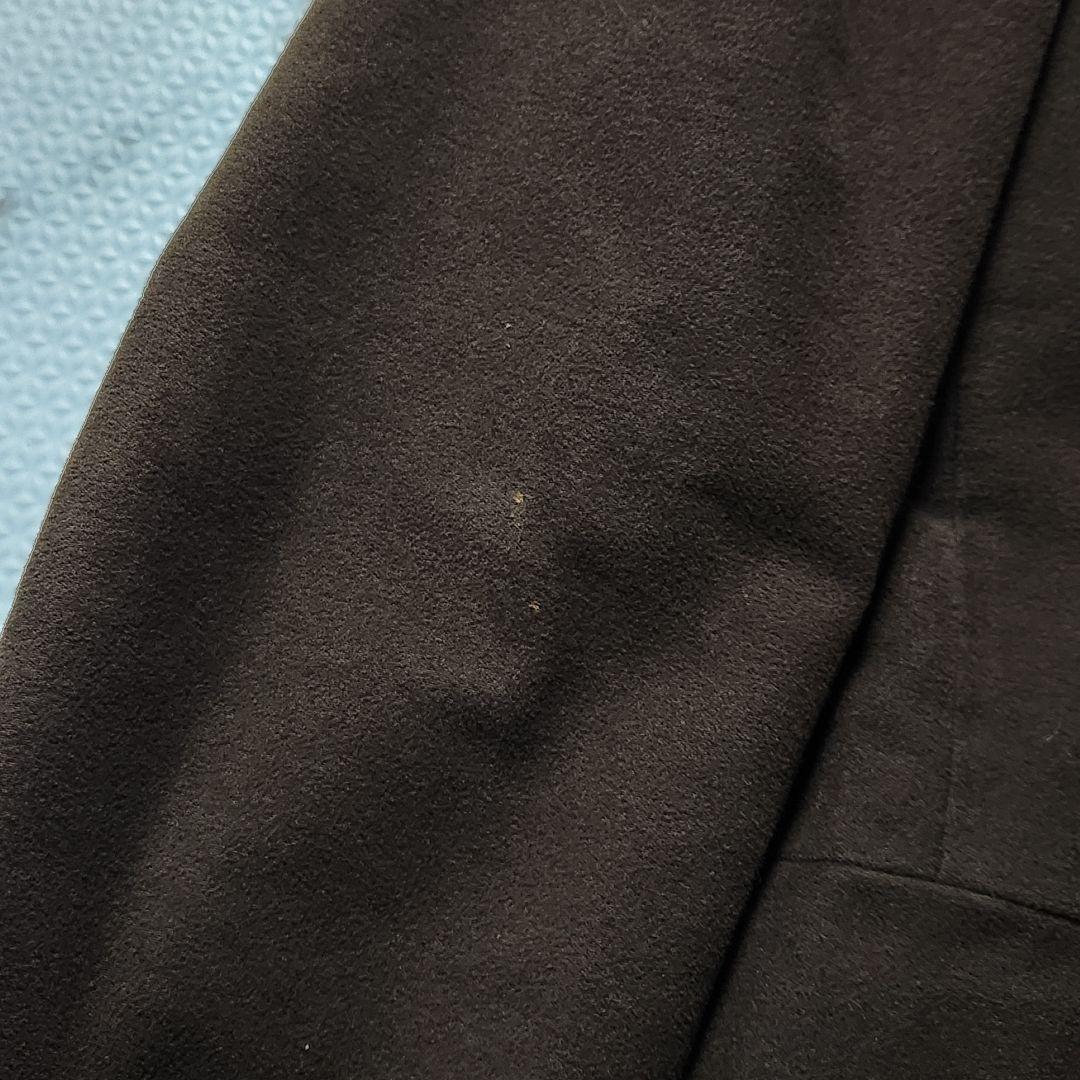 入手困難✨HUGO BOSS テーラードジャケット ラムレザー 切替 ブラウン