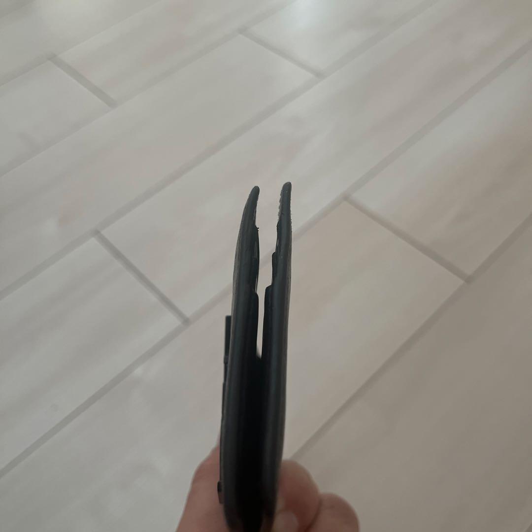 カサンドラ・サンローラン ビルクリップ ウォレット（クロコダイルエンボスレザー）