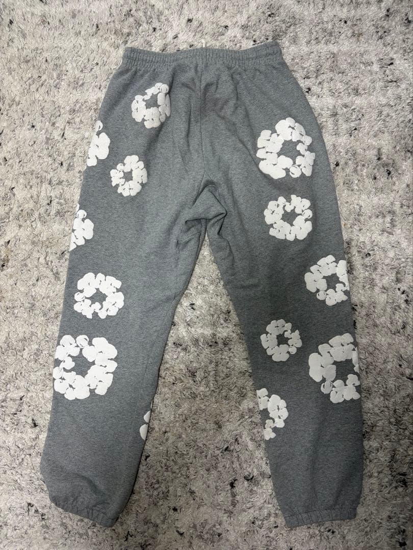 DENIM TEARS スウェットパンツ グレー コットンリース 正規品