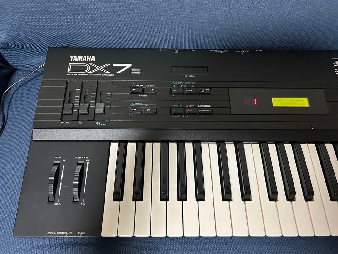 【動作確認済】YAMAHA DX7s シンセサイザー キーボード ヤマハ