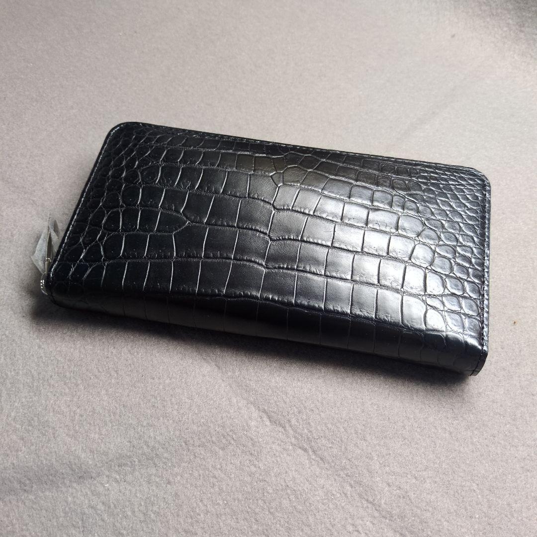 未使用クロコダイル長財布
