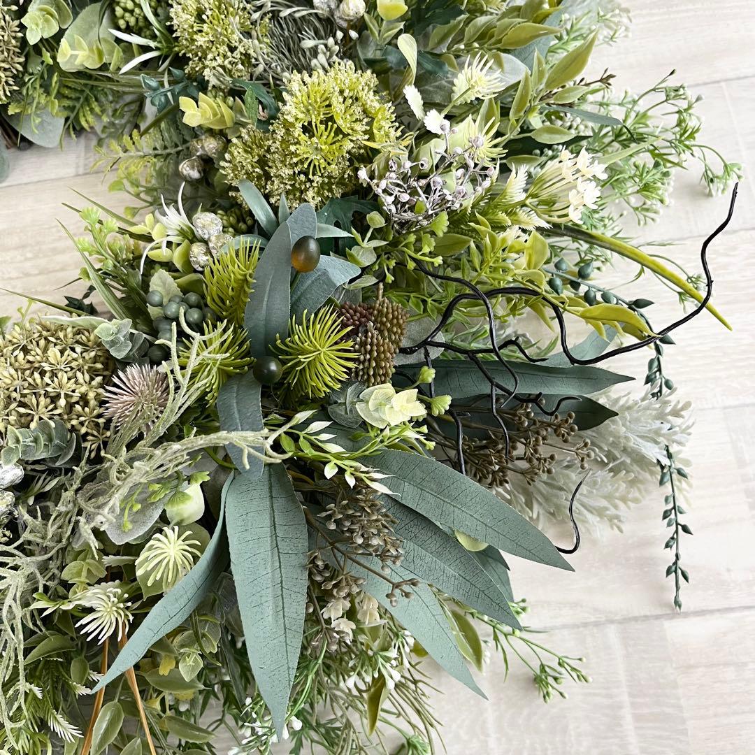 SWD様 オーダー フェイクグリーン リース O-18