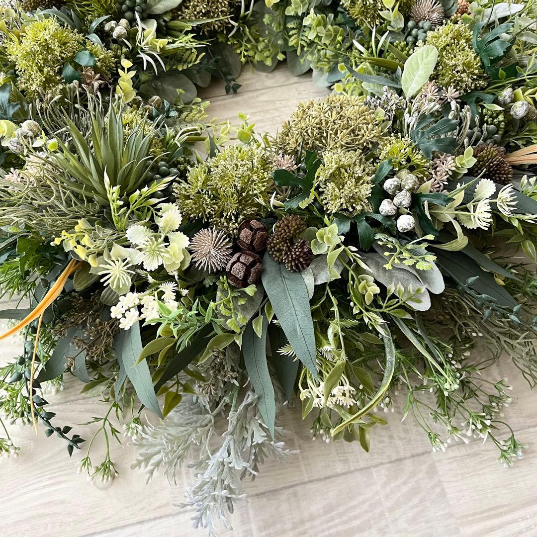 SWD様 オーダー フェイクグリーン リース O-18