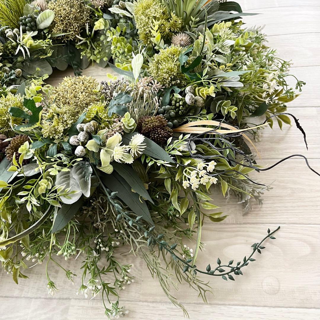 SWD様 オーダー フェイクグリーン リース O-18