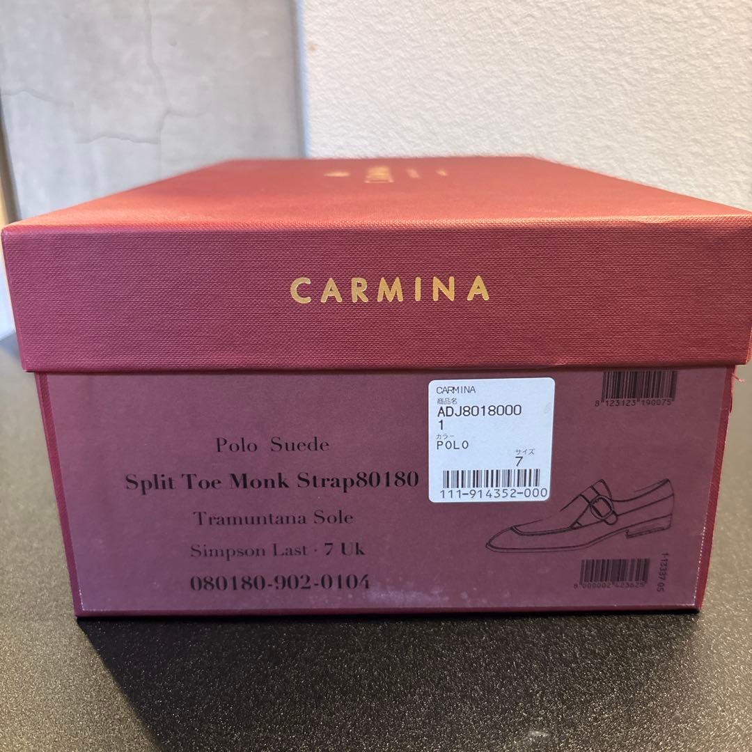 【新品未使用】カルミーナ　モンクストラップ