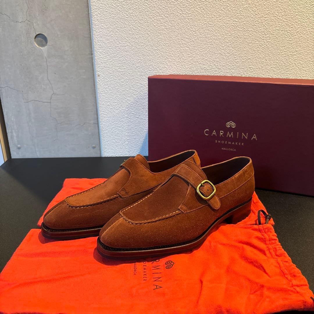 【新品未使用】カルミーナ　モンクストラップ