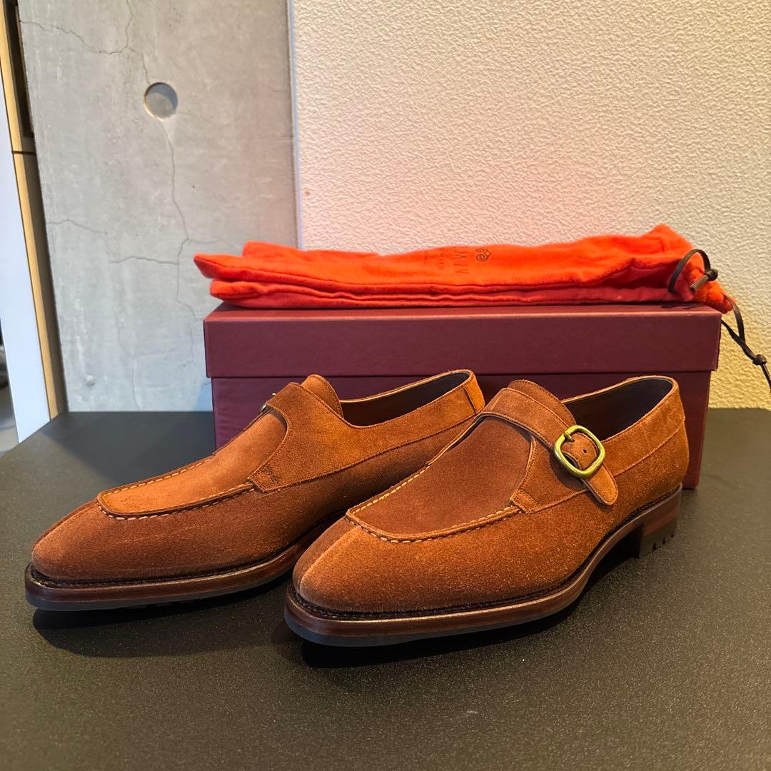 【新品未使用】カルミーナ　モンクストラップ