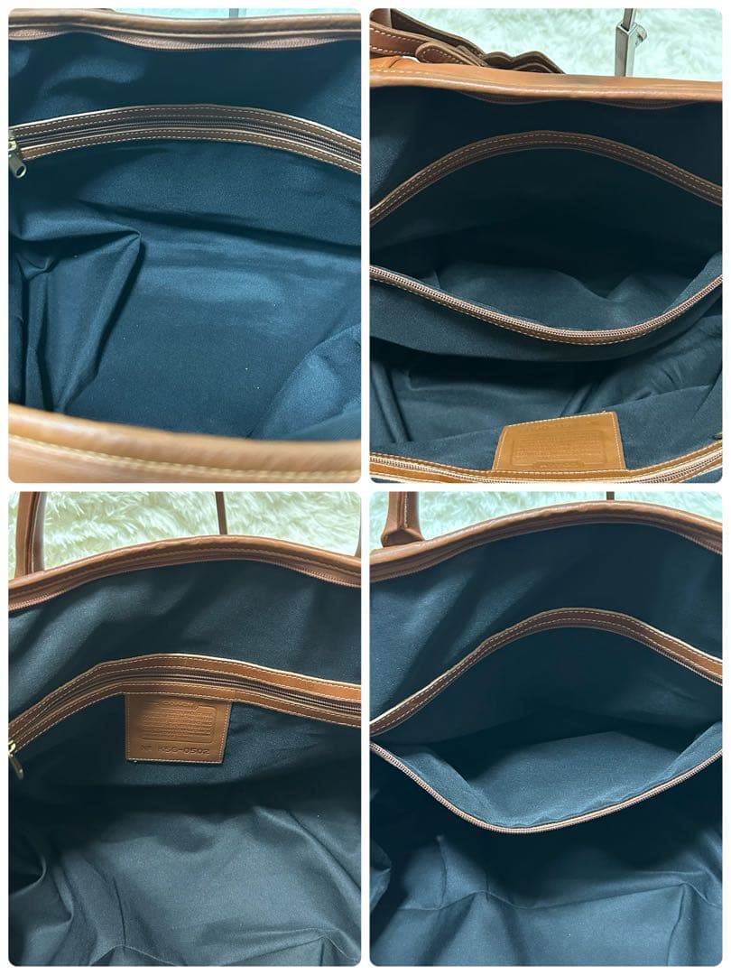 【極美品/超希少】廃盤型　定価20万 コーチ ボストンバッグ 大容量 2way