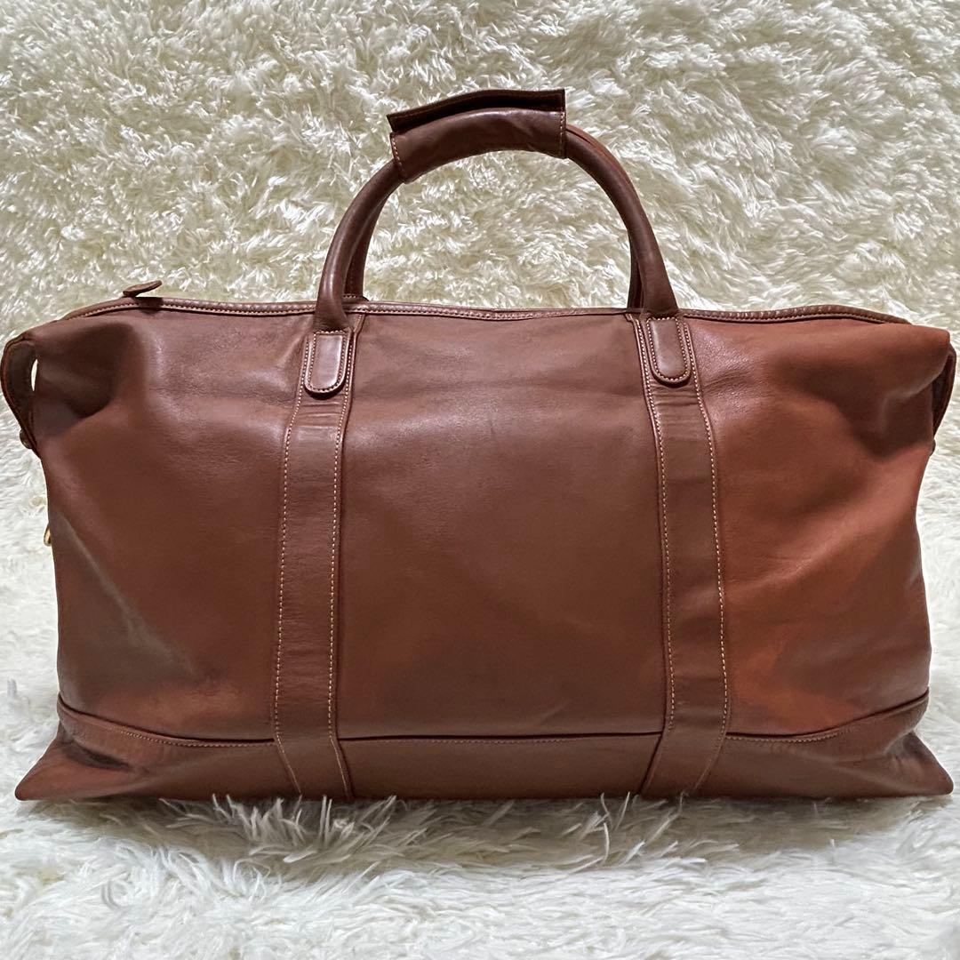 【極美品/超希少】廃盤型　定価20万 コーチ ボストンバッグ 大容量 2way