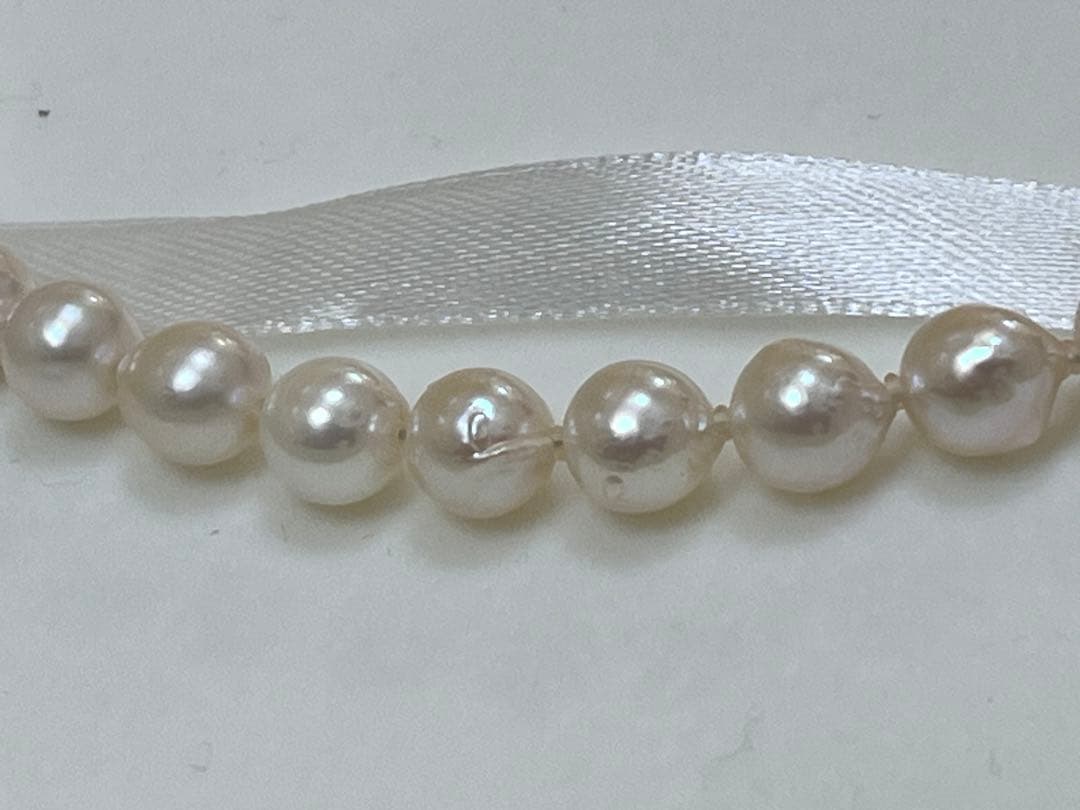 美品　本真珠　パール　ネックレス　イヤリング　指輪　リング　3点セット