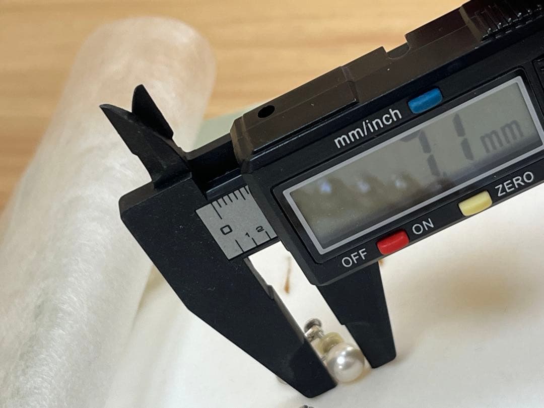 美品　本真珠　パール　ネックレス　イヤリング　指輪　リング　3点セット