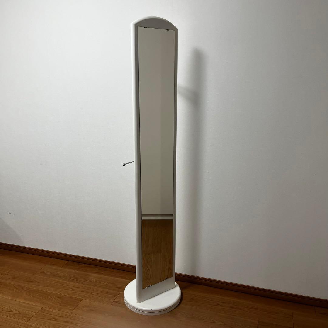 塩川光明堂 ラウンドミラー 姿見 38×38×173