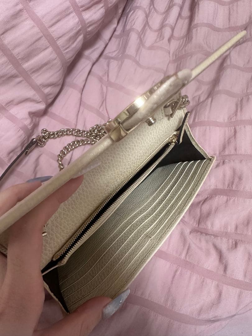 グッチ　チェーンウォレット