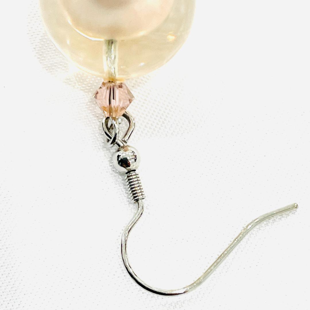 Y509-81 ABISTEアビステ　パールショートネックレス イヤリング