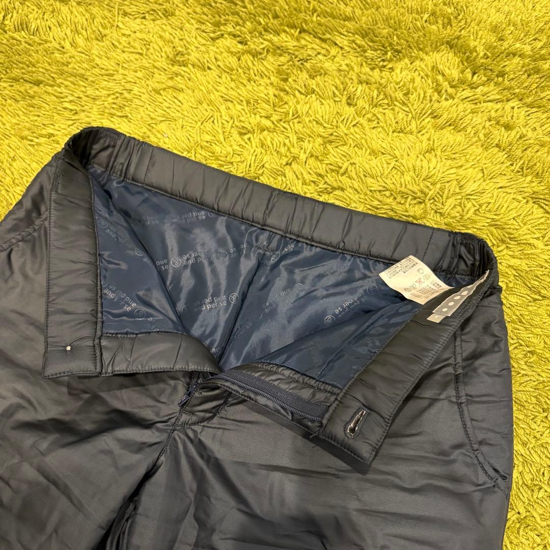 and per se アンパスィ 中綿パンツ レディースパンツ ネイビー M