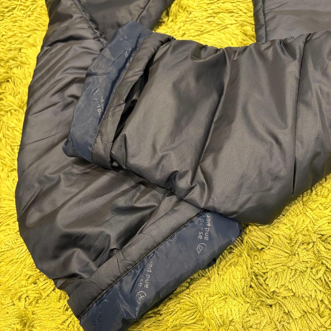 and per se アンパスィ 中綿パンツ レディースパンツ ネイビー M