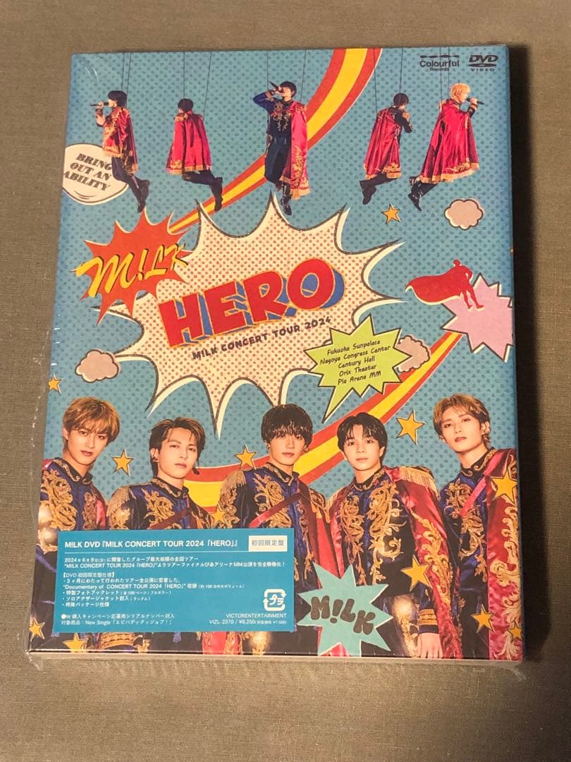 M!LK HERO 初回限定盤 DVD 2DVD+PHOTOBOOK