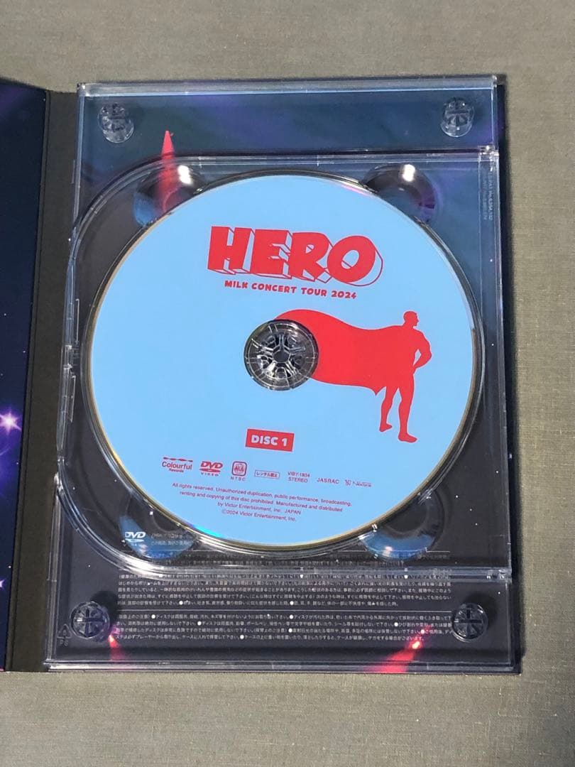 M!LK HERO 初回限定盤 DVD 2DVD+PHOTOBOOK
