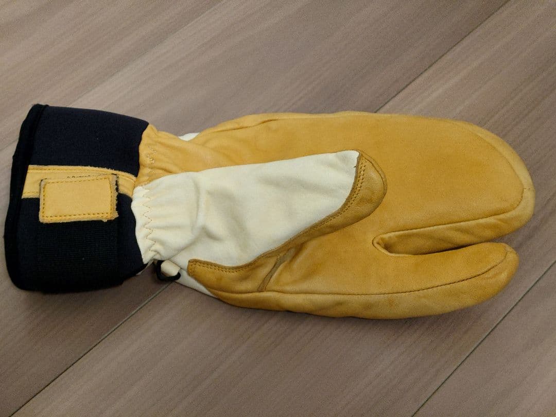 スキー・スノーボードアクセサリー HESTRA 3-Finger Full Leather Short