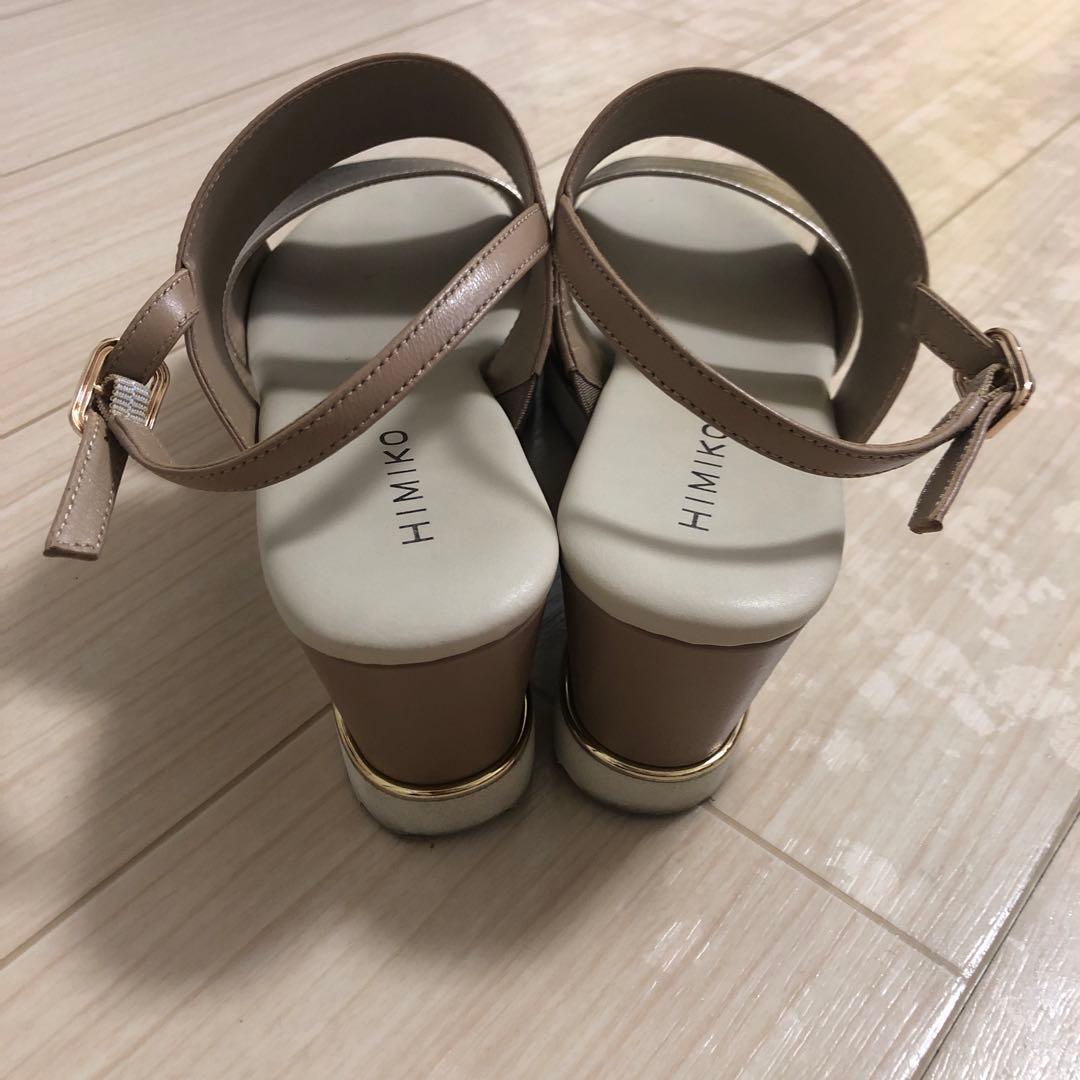 ☆ヨッシー　卑弥呼　メタリックスポーツサンダル