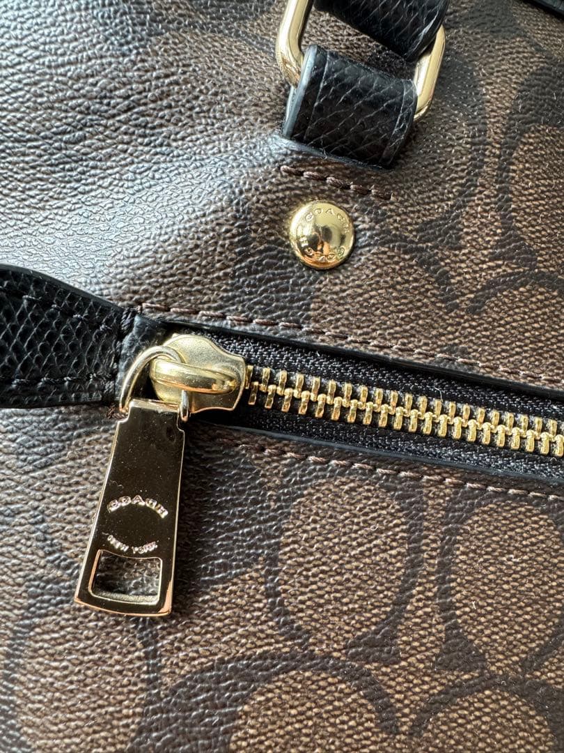 も*ん様 【美品】coach コーチ ブラウン トートバッグ