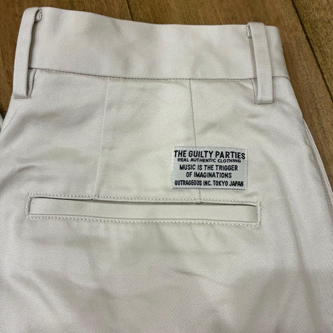パンツ WACKOMARIA DOUBLE PLEATED CHINO S