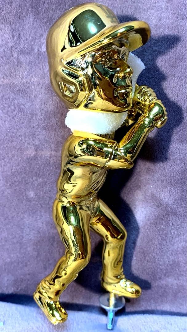 本日限定価格　大谷翔平　50/50達成記念　ゴールドミニボブルヘッド　シリアル付