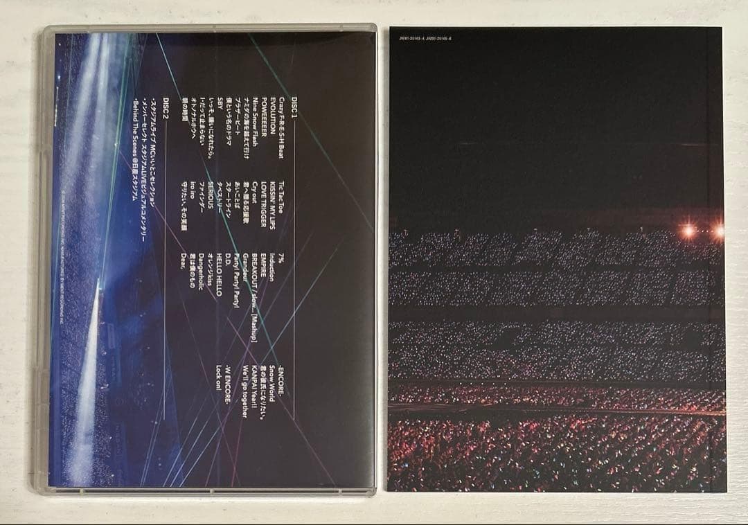 【美品】Man  World DVD 日産スタジアム FC限定